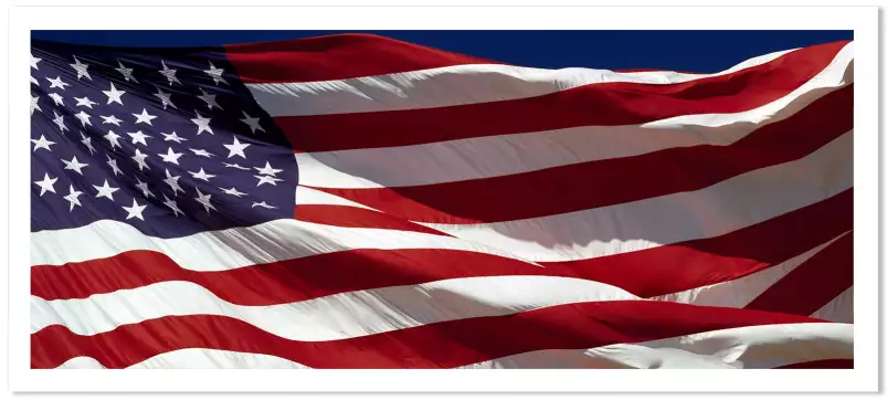 American flag USA - affiche design
