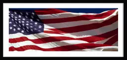 American flag USA - affiche design