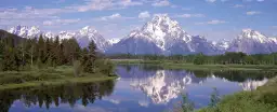 Parc national du Wyoming - tableau montagne