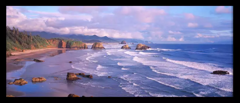 Cannon Beach - tableau paysage mer