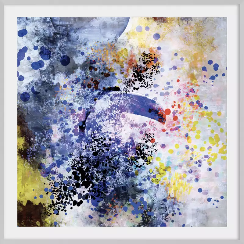 Tableau abstrait peinture aquarelle│Toile et Peinture│Hexoa