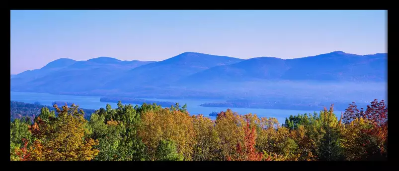 Lac George sur Adirondack - paysages été