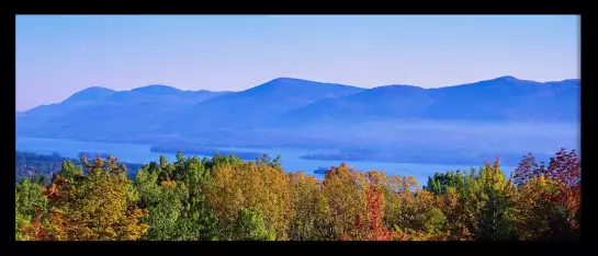 Lac George sur Adirondack - paysages été