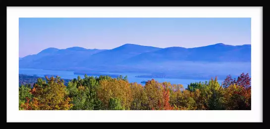 Lac George sur Adirondack - paysages été