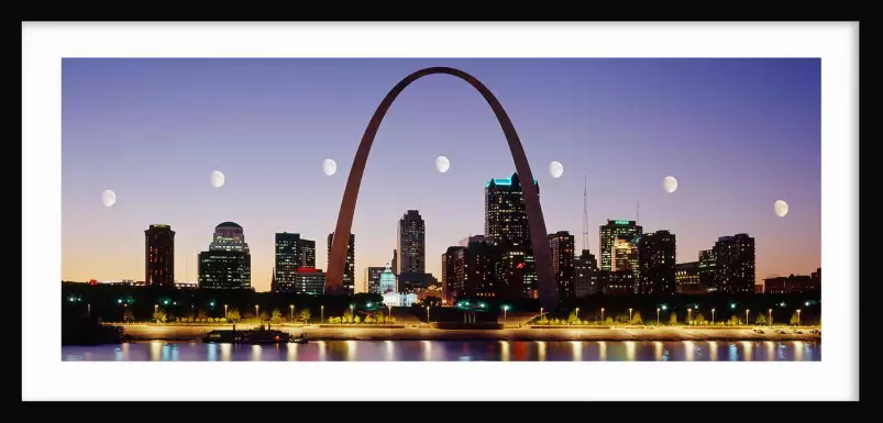 St Louis Missouri - poster ville