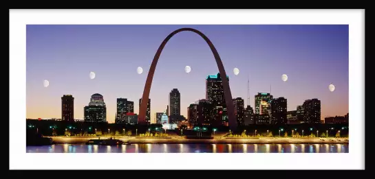 St Louis Missouri - poster ville