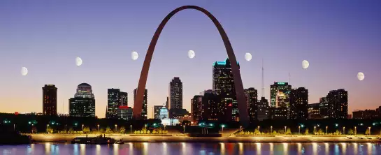 St Louis Missouri - poster ville
