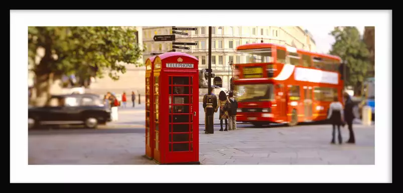 Cabine Trafalgar Square - poster ville