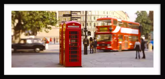 Cabine Trafalgar Square - poster ville