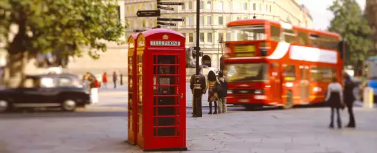 Cabine Trafalgar Square - poster ville