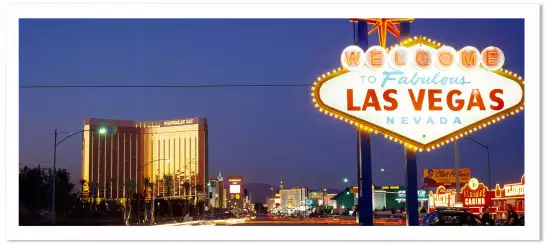 Las Vegas Sign - poster ville