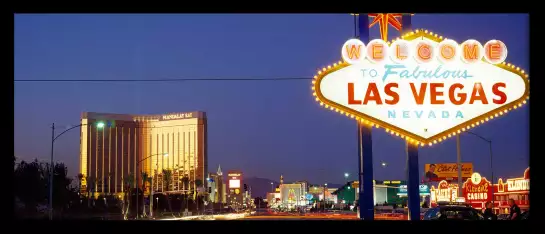 Las Vegas Sign - poster ville