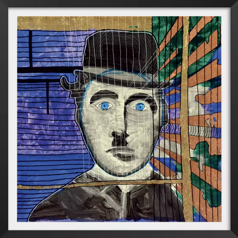 Charlot  - tableau art