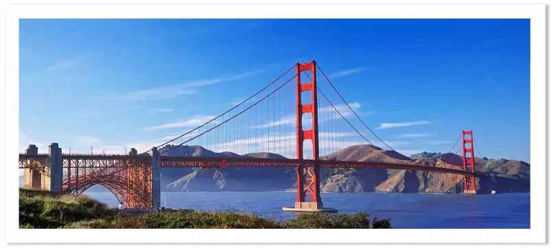 Golden Gate Bridge - tableau paysage