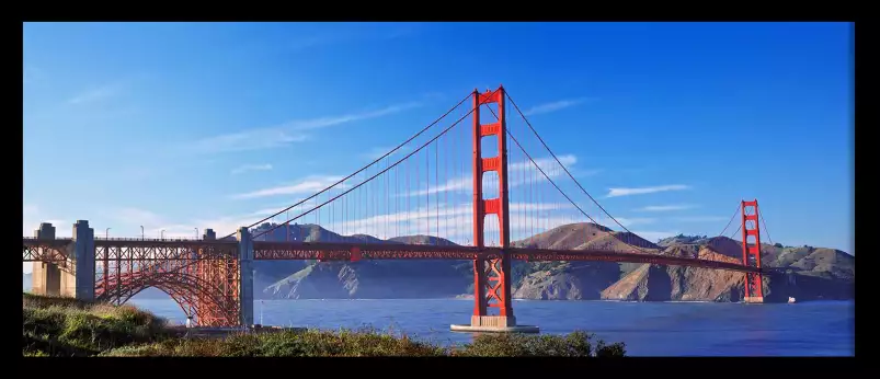 Golden Gate Bridge - tableau paysage