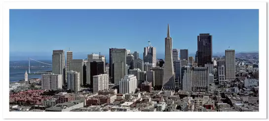 San Francisco, California, USA - poster ville