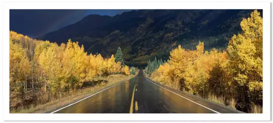 Million Dollar Highway CO - paysages d'automne