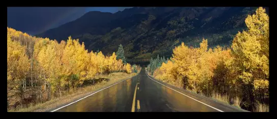 Million Dollar Highway CO - paysages d'automne