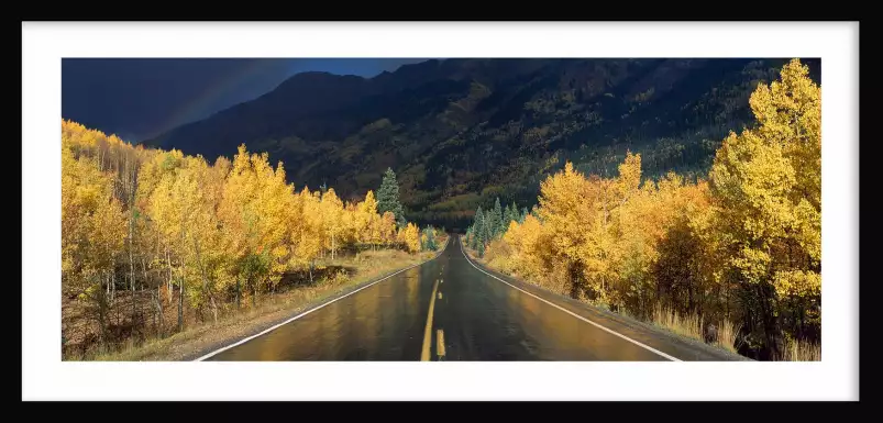 Million Dollar Highway CO - paysages d'automne