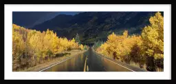 Million Dollar Highway CO - paysages d'automne