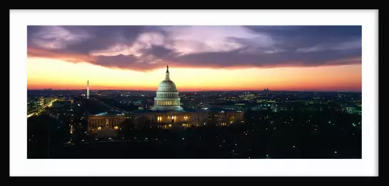 Capitole de Washington - affiche ville