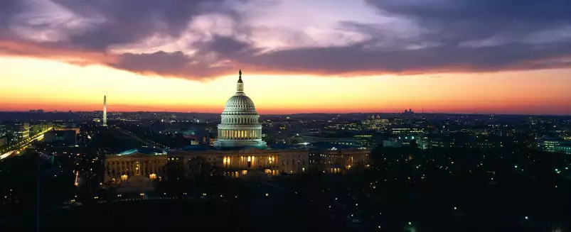 Capitole de Washington - affiche ville