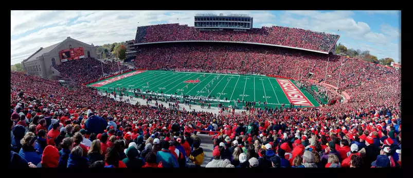 Football Université du Wisconsin - poster de sport