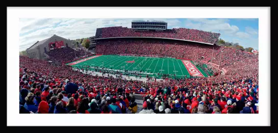 Football Université du Wisconsin - poster de sport