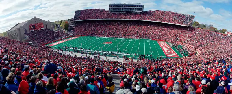 Football Université du Wisconsin - poster de sport