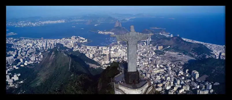 Rio De Janeiro au Brésil - affiche ville