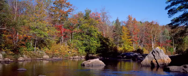 Montagnes Adirondack - paysage nature