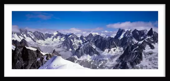 Chaîne du Mont Blanc - paysage hiver