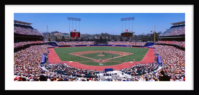 Baseball Dodgers vs Angels - affiche de sport