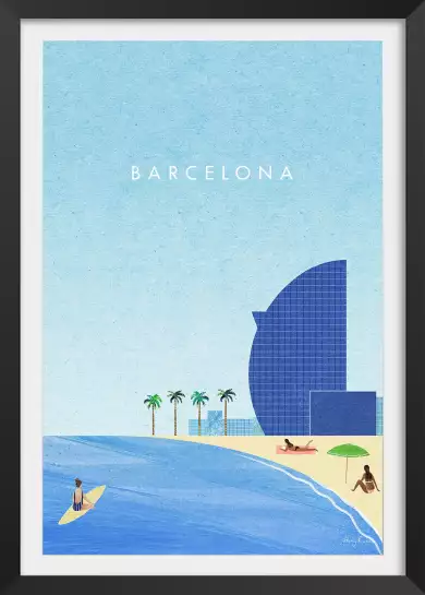 Barcelona II - affiche ville