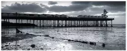 Le pont de Brighton Pier - tableau plage