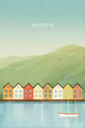 Bergen - tableau paysage