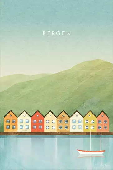 Bergen - tableau paysage