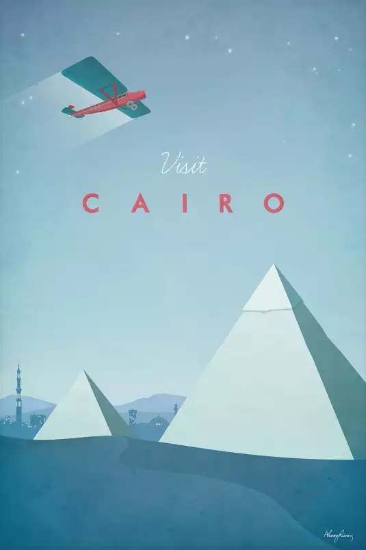 Le Caire vintage - tableau paysage