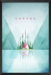 Lac au Canada - poster monde