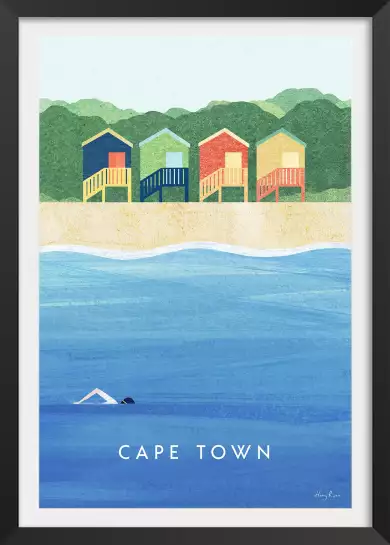 Cape Town vintage - affiche monde