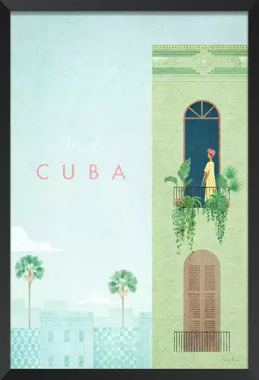 Cuba vintage - affiche ville