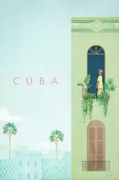 Cuba vintage - affiche ville