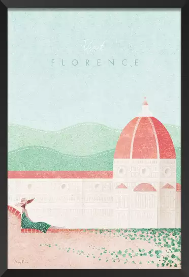 Florence vintage - affiche ville