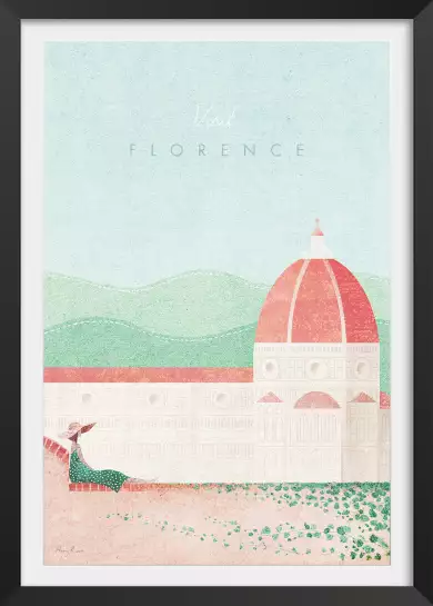 Florence vintage - affiche ville