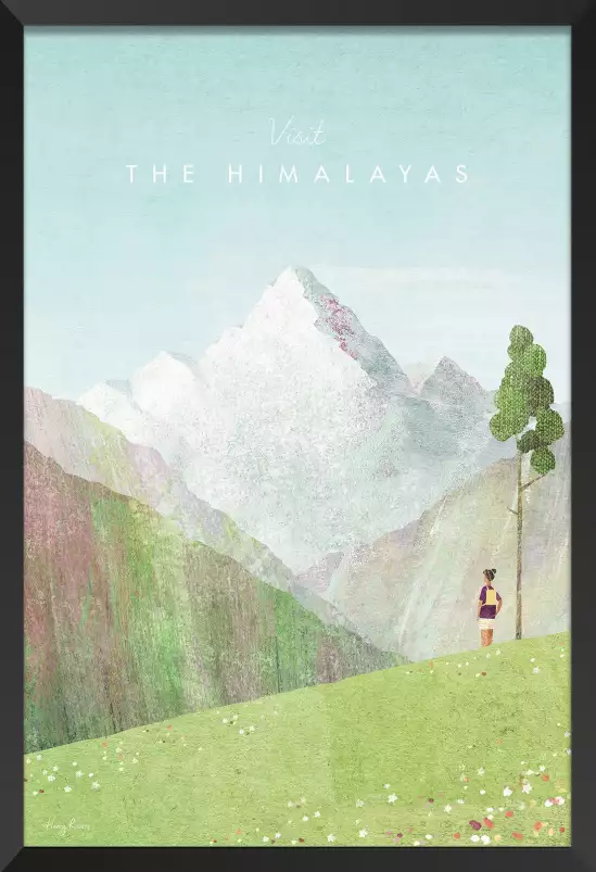 Himalaya vintage - paysage montagne