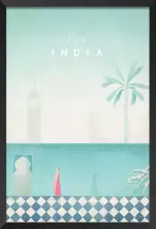 India vintage - tableau monde