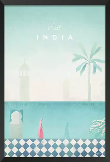 India vintage - tableau monde