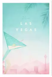 Las Vegas vintage - affiche ville