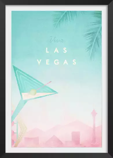 Las Vegas vintage - affiche ville