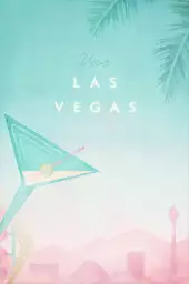 Las Vegas vintage - affiche ville